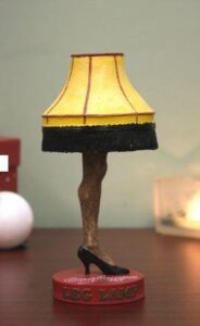 christmas story extreme leg lamp neca head knocker bobblehead