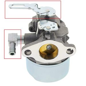 Carburetor Carb Replaces For 24" Murray Snowblower 624504x4D 624504X4C 624808X6A 624808X31C 624505x4C 6245044 G2254030 624504X4A 62250030 Snow King Snow Blower Thrower With Tecumseh 5Hp 5.5Hp Engine