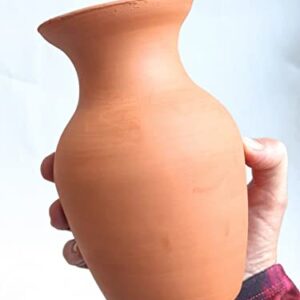 Clay Olla - Quart Sized - Ideal for Elevated Garden Planters, Grow Bags or 14" - 18" Pots