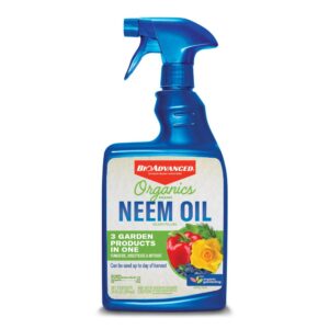 bioadvanced organics brand neem oil, ready-to-use, 24 oz