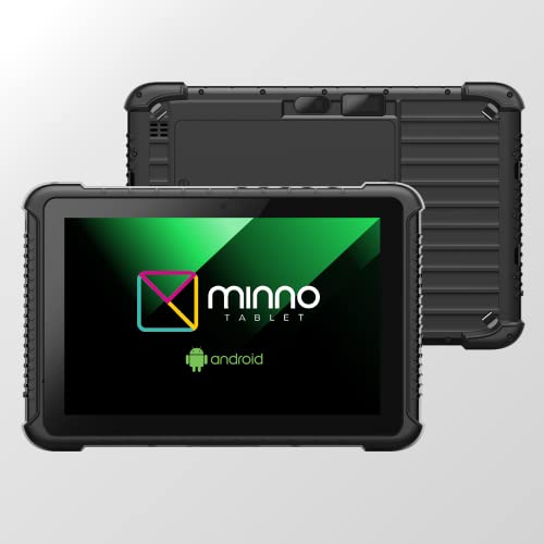 Minno Resilient Rugged Android Tablet | No Scanner (10 Inch)