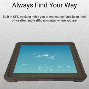 Minno Resilient Rugged Android Tablet | No Scanner (10 Inch)