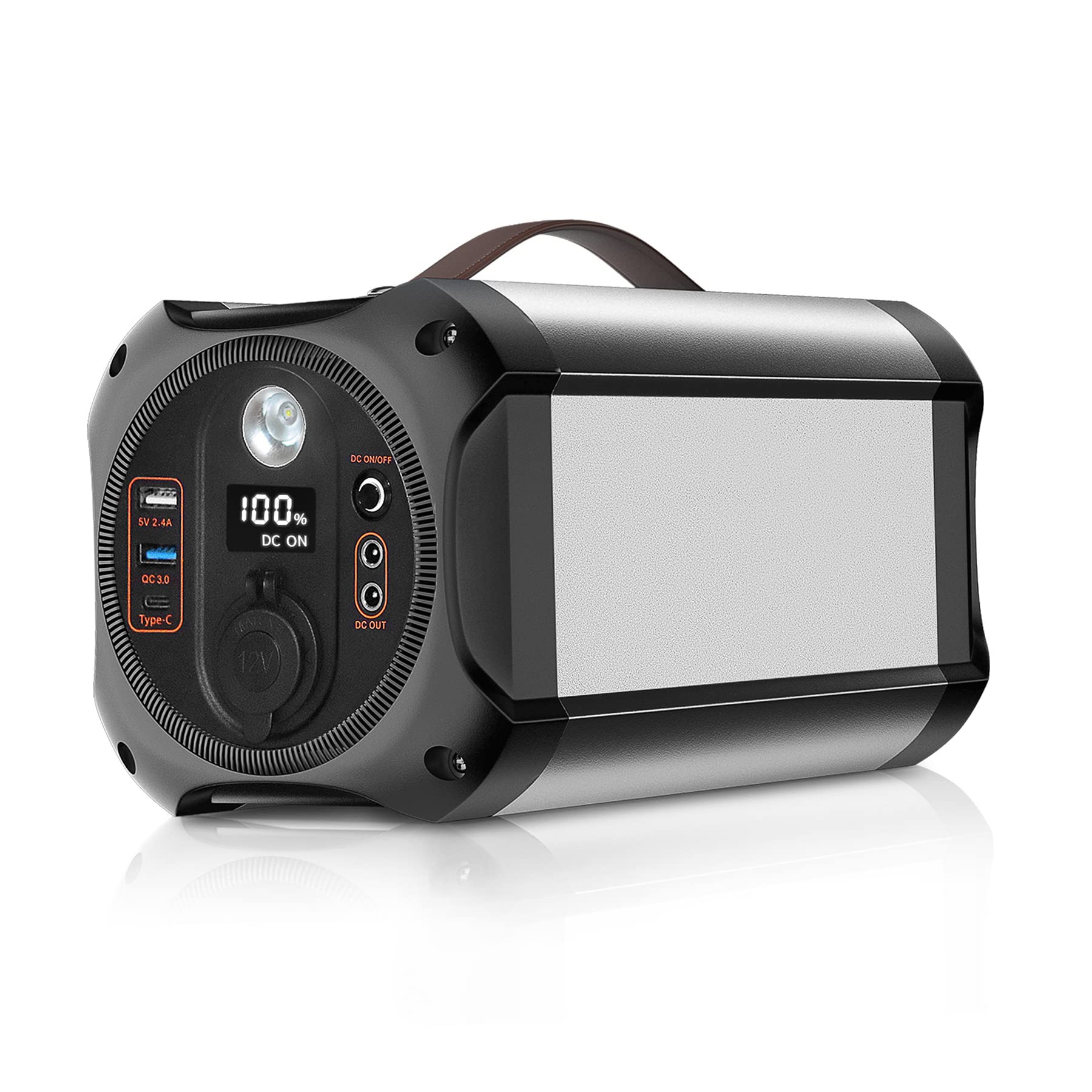 Portable Power Station 300W, 75000mAh Solar Generator (Solar Panel Not Included) with 110V Pure Sine Wave AC Outlet,USB-C PD QC 3.0 DC Output, Lithium Battery for Outdoors Camping Blackout