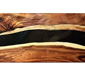 Epoxy Table, Live Edge Wooden Table, Epoxy Resin River Table, Natural Wood,Dining Table, Natural Epoxy Table, Resin Table