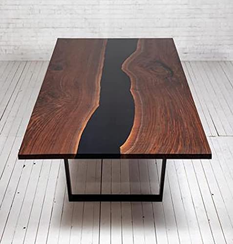 Epoxy Table, Live Edge Wooden Table, Epoxy Resin River Table, Natural Wood,Dining table, Natural Epoxy Table, Resin Table