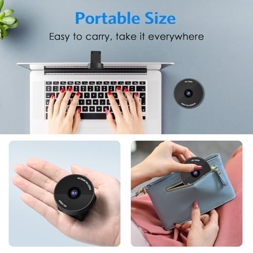 EMEET C950 Webcam for PC, 1080P Webcam with Microphone&Privacy Cover, Auto Light Correction, 70° FOV for Personal Use, Plug&Play Web Cam Protect Data, Perfect for Office Professionals&Remote Workers