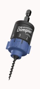 adjustable dimpler ® drywall bit - perfect for converting electric and impact drills into a drywall and deck screw gun holds the screw with a powerful magnet.