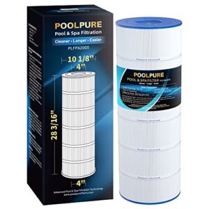 poolpure plfpa200s filter replaces pa200s, hayward cx200xre, hayward swimclear c200s, ultral-d5, 200 sq.ft filter cartridge 1 pack