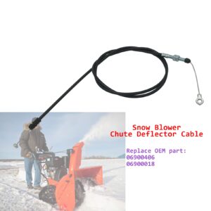 Yiekea 06900406 Snow Blower Chute Deflector Cable for Ariens Deluxe and Pro Snow Thrower Replaces 06900018