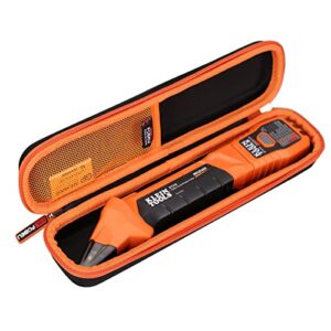 fblfobeli hard carrying case for klein tools et310 ac circuit breaker finder & 80041 outlet repair tool kit, portable traveling storage case