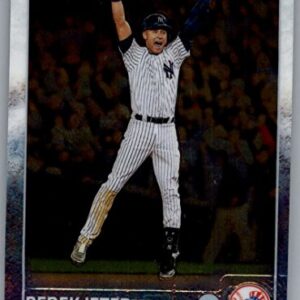 Baseball MLB 2015 Topps Chrome #1 Derek Jeter NM Near Mint Yankees