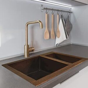 Copper Kitchen Sink 75/25