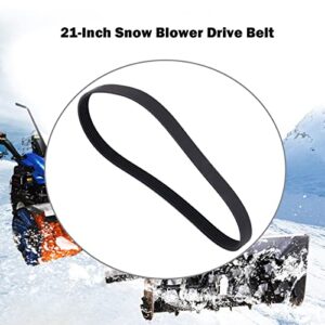 21-Inch Snow Blower Drive Belt Compatible with EGO Snow Blower AVB2306 SNT2100 SNT2102 SNT2110 SNT2114 Replacement Belt