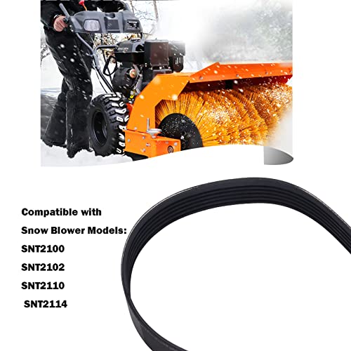 21-Inch Snow Blower Drive Belt Compatible with EGO Snow Blower AVB2306 SNT2100 SNT2102 SNT2110 SNT2114 Replacement Belt