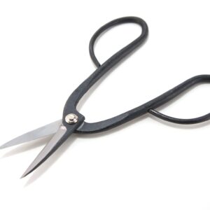 Japanese Bonsai Gardening Long Handle Scissors, Made in Japan, Overall Length 7.8 inch