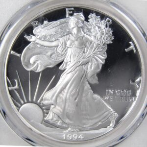 1994 P American Eagle Dollar PR 70 DCAM PCGS Silver Proof SKU:IPC5134