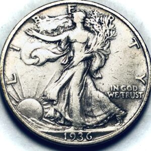 1934 S Walking Liberty Silver Half Dollar Seller Extremely Fine