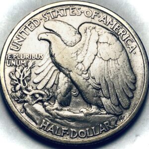 1934 S Walking Liberty Silver Half Dollar Seller Extremely Fine