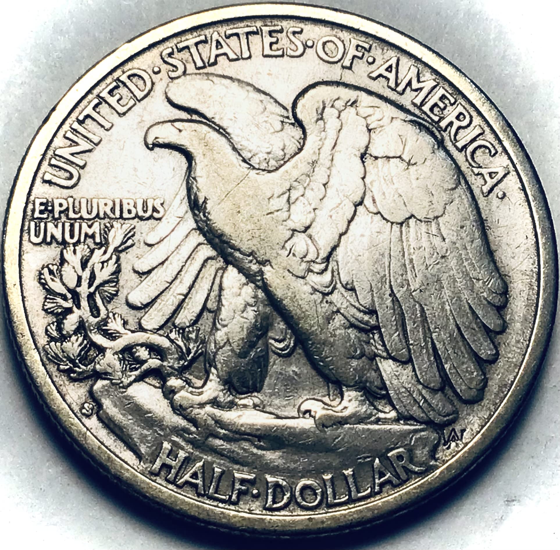 1934 S Walking Liberty Silver Half Dollar Seller Extremely Fine