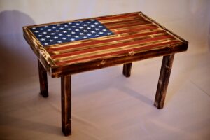 american flag coffee table