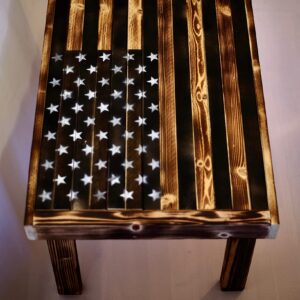 American Flag Coffee Table