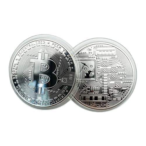 Bitcoin and bitcoin cash gold and silver crypto 4 coin deal, including a keychain for your favorite,Gold, Silver,One Size Fits All