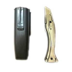 Tekmerch Roofing knife Carpet Tools Premium Sheetrock Utility Knife