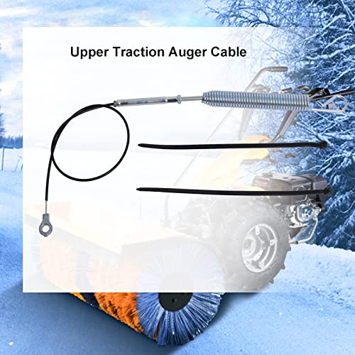 HAQQI 06900438 Upper Traction Auger Cable Compatible with Ariens Compact Series and 20 24 SNO-Tek 24 28 120V ST24 Snow blowers Auger & Upper Traction Cable 26.8 Length