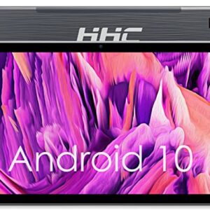 HHC Tablets 10 Inch Android Tablet, 1080p Full HD Touchscreen, Octa-Core Processor, 2GB RAM 32GB WiFi Smart Tablet, 13MP Camera，6000mAh Long Battery Life Tablet, Latest Model 2023, Grey