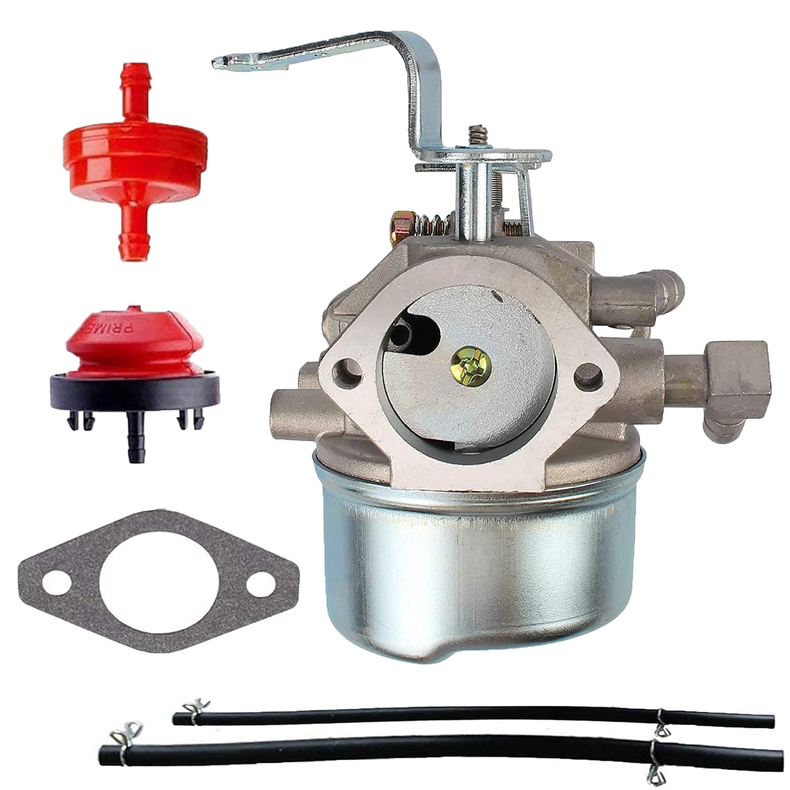 Jinerdony 640152 640152A Carburetor Kit for Tecumseh HM80 HM90 HM100 HM100-159409P HM80-155638S HM100-159402P Oregon 50-655 Rotary 13154 LH318XA LH358EA Snowblower Engines