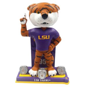 mike the tiger louisiana state university football national champions special edition bobblehead ncaa