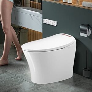 Smart Toilet, Bidet Toilet, Heated Seat, Integrated Multi Function, Tankless Toilet, Smart Bidet, Automatic Flushing, Remote Control, One Piece Toilet, Smart Toilet with Bidet Built In