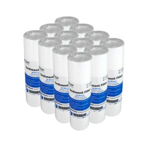 Sediment Melt Blown Water Filters 10x2.5" Standard 50 Micron 12 Pack