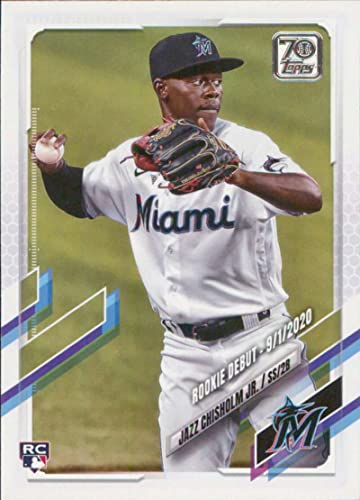 2021 Topps Update #US114 Jazz Chisholm Jr. Rookie Debut NM-MT Miami Marlins Baseball