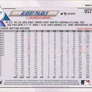 2021 Topps Update #US200 Albert Pujols NM-MT Los Angeles Dodgers Baseball