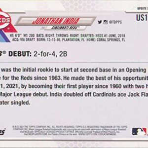 2021 Topps Update #US145 Jonathan India Rookie Debut NM-MT Cincinnati Reds Baseball