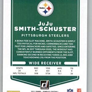 2021 Donruss #20 JuJu Smith-Schuster Pittsburgh Steelers NFL Football Card NM-MT