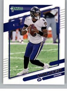 2021 donruss #239 lamar jackson baltimore ravens nfl football card nm-mt