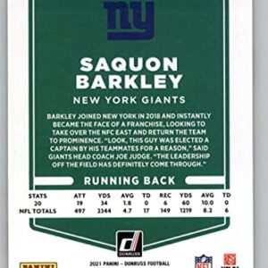 2021 Donruss #79 Saquon Barkley New York Giants NM-MT NFL Football