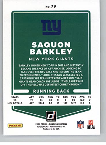 2021 Donruss #79 Saquon Barkley New York Giants NM-MT NFL Football