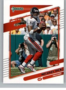 2021 donruss #238 michael vick atlanta falcons nfl football card nm-mt