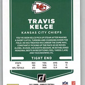 2021 Donruss #118 Travis Kelce Kansas City Chiefs NFL Football Card NM-MT