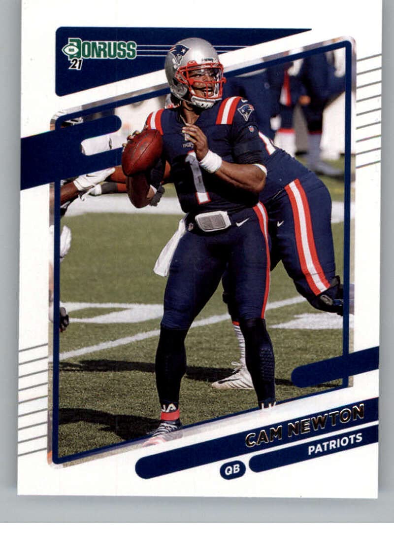 2021 Donruss #46 Cam Newton New England Patriots NFL Football Card NM-MT