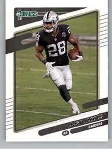 2021 donruss #85 josh jacobs las vegas raiders nfl football card nm-mt