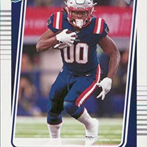 2021 Donruss #286 Rhamondre Stevenson New England Patriots Rated Rookies NFL Football Card (RC - Rookie Card) NM-MT