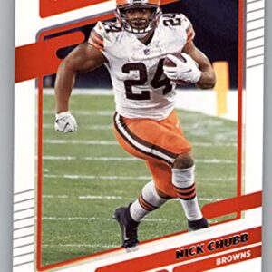 2021 Donruss #196 Nick Chubb Cleveland Browns NM-MT NFL Football