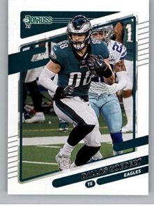 2021 donruss #111 dallas goedert philadelphia eagles nfl football card nm-mt