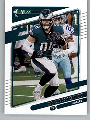 2021 Donruss #111 Dallas Goedert Philadelphia Eagles NFL Football Card NM-MT