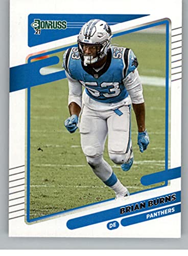 2021 Donruss #224 Brian Burns Carolina Panthers NFL Football Card NM-MT