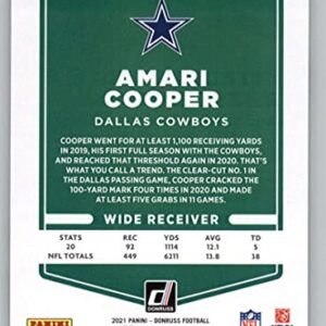 2021 Donruss #189 Amari Cooper Dallas Cowboys NFL Football Card NM-MT